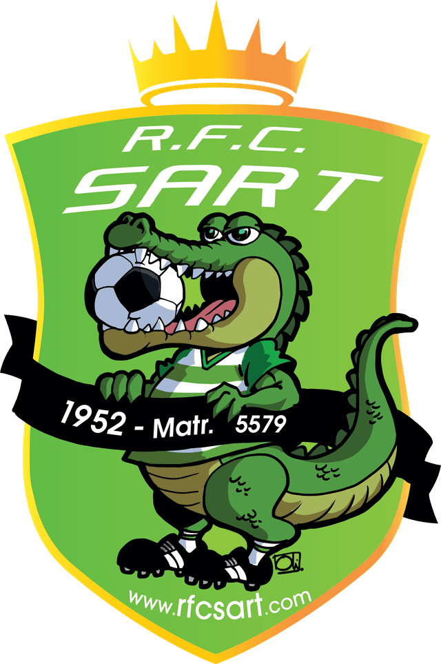 Écusson officiel du RFC Sart — R.F.C. Sart, 1952, matricule 5579